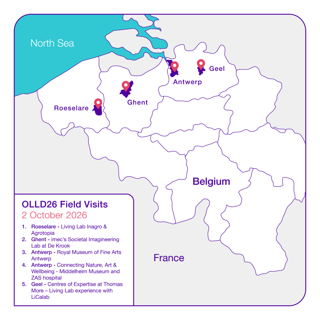 OLLD26 Field Visits Map